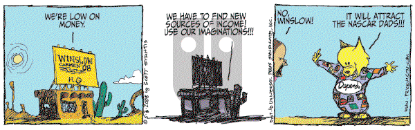 Prickly City on Saturday May 3, 2008 Comic Strip