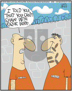The Flying McCoys on Friday February 22, 2019 Comic Strip