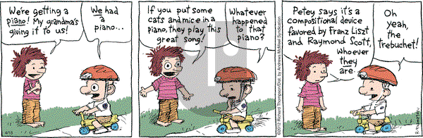 Cul de Sac on Saturday April 15, 2017 Comic Strip