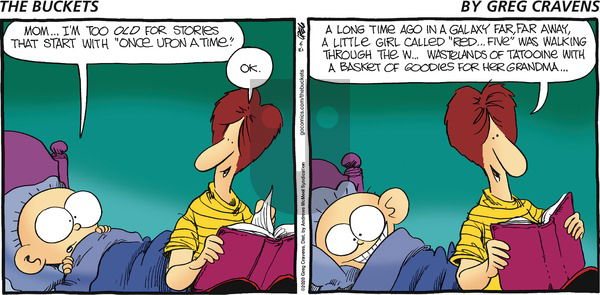 The Buckets on Sunday June 21, 2020 Comic Strip