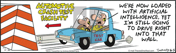 Frank and Ernest on Tuesday June 5, 2018 Comic Strip