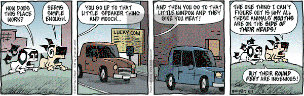 Pooch Cafe on Wednesday August 18, 2010 Comic Strip