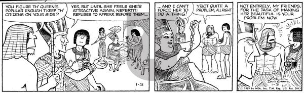 Alley Oop on Tuesday January 21, 1969 Comic Strip