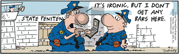 Frank and Ernest on Thursday April 1, 2010 Comic Strip