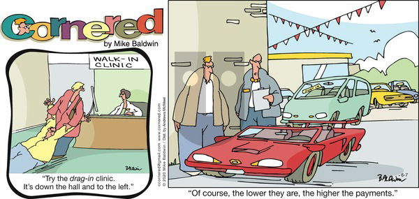 Cornered on Sunday June 7, 2020 Comic Strip