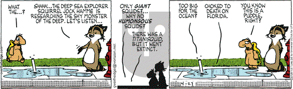 Over the Hedge on Friday April 27, 2012 Comic Strip