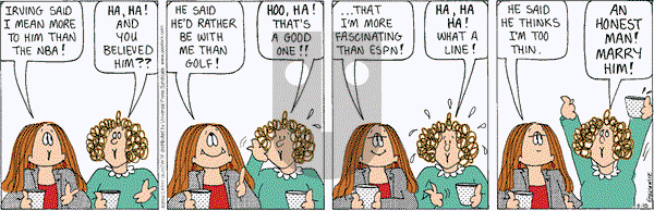 Cathy Classics on Saturday May 10, 2003 Comic Strip