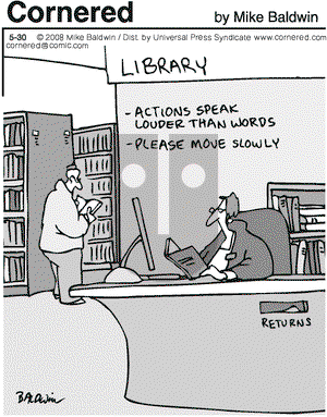 Cornered on Friday May 30, 2008 Comic Strip