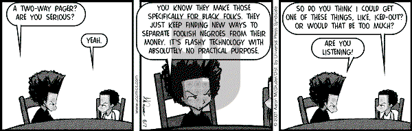 The Boondocks - Thursday June 7, 2001 Comic Strip