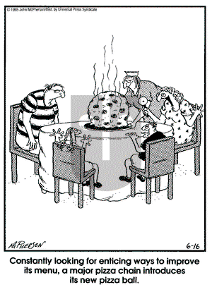 Close to Home on Thursday October 10, 1996 Comic Strip