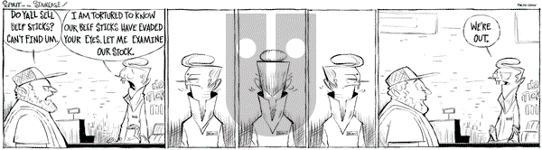 Spirit of the Staircase on Friday February 16, 2024 Comic Strip
