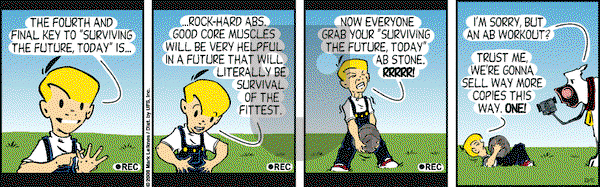 Cow and Boy Classics on Friday October 10, 2008 Comic Strip
