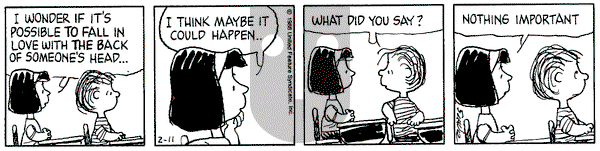 Peanuts - Thursday February 11, 1988 Comic Strip