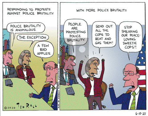 Ted Rall on Wednesday June 10, 2020 Comic Strip