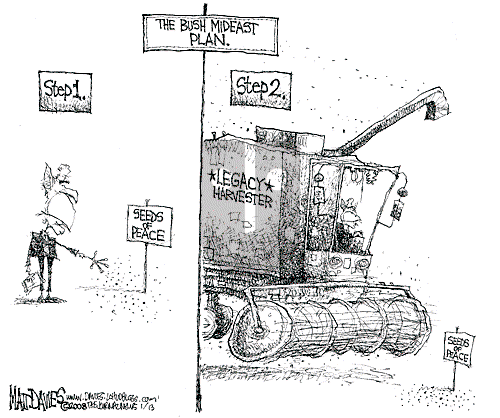 Matt Davies on Monday January 14, 2008 Comic Strip