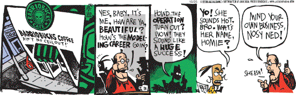 La Cucaracha on Wednesday October 25, 2006 Comic Strip