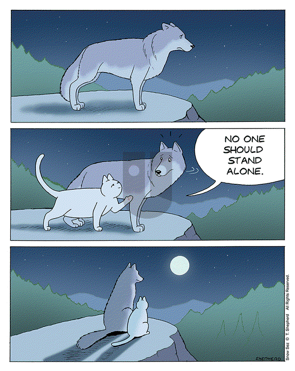 Snow Sez on Monday October 14, 2024 Comic Strip
