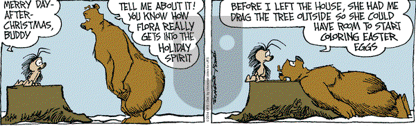 The Grizzwells on Friday December 26, 2014 Comic Strip