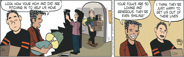 Luann on Monday March 23, 2009 Comic Strip