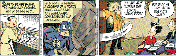 Baldo on Thursday May 29, 2003 Comic Strip
