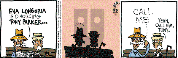 La Cucaracha on Friday December 3, 2010 Comic Strip