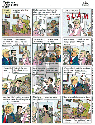 Tom the Dancing Bug on Monday May 8, 2017 Comic Strip