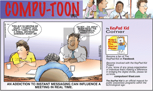 Compu-toon on Sunday July 17, 2011 Comic Strip
