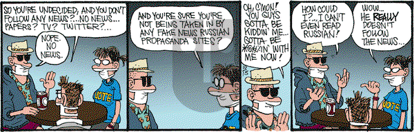 Monty on Thursday October 15, 2020 Comic Strip