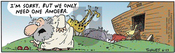 Frank and Ernest on Wednesday June 23, 2004 Comic Strip