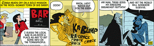 Rip Haywire on Monday January 1, 2018 Comic Strip