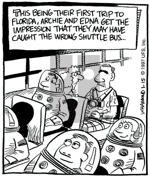 Reality Check on Wednesday January 15, 1997 Comic Strip