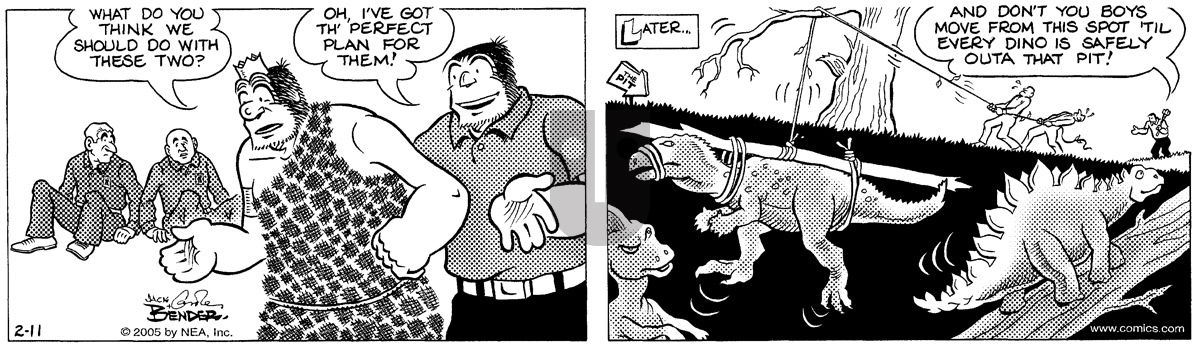 Alley Oop - Friday February 11, 2005 Comic Strip