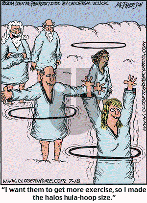 Close to Home on Friday July 18, 2014 Comic Strip