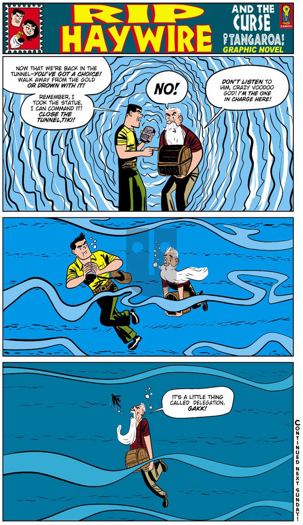 Rip Haywire on Sunday March 1, 2015 Comic Strip