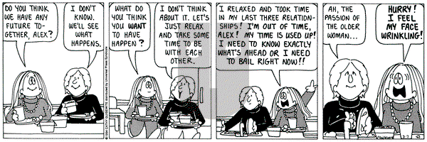 Cathy Classics on Monday March 7, 1994 Comic Strip