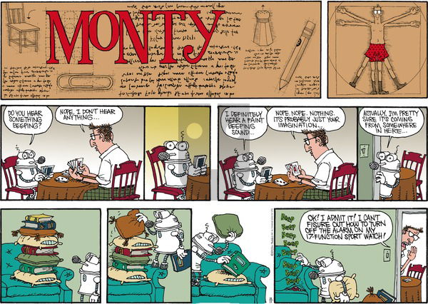 Monty on Sunday November 11, 2012 Comic Strip