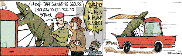 Wallace the Brave on Thursday March 26, 2020 Comic Strip