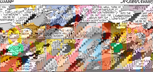 Luann on Sunday July 6, 2008 Comic Strip