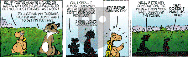 Over the Hedge on Saturday October 21, 2017 Comic Strip