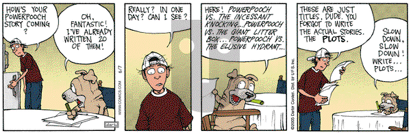 Get Fuzzy on Tuesday June 7, 2005 Comic Strip