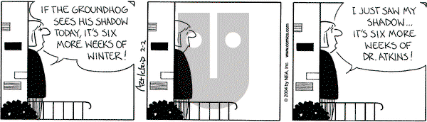The Born Loser on Monday February 2, 2004 Comic Strip