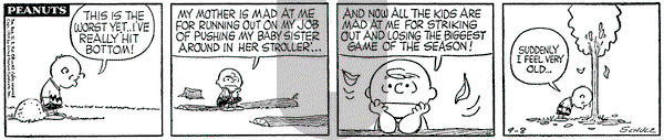 Peanuts on Tuesday September 8, 1959 Comic Strip