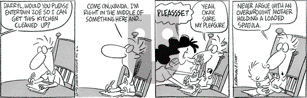 Baby Blues on Saturday June 6, 1992 Comic Strip