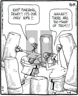 In the Bleachers on Friday March 15, 1996 Comic Strip