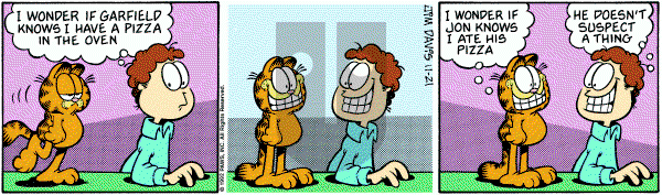 Garfield on Saturday November 21, 1992 Comic Strip
