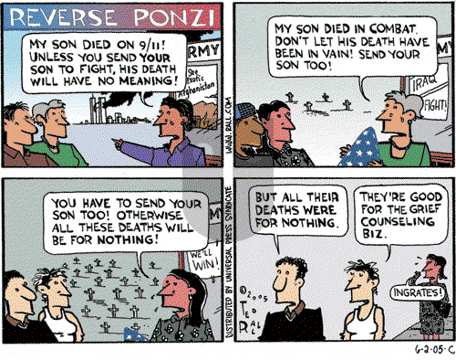Ted Rall on Monday June 6, 2005 Comic Strip