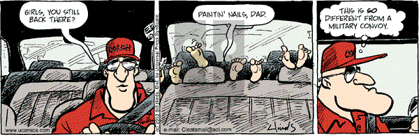Cleats - Tuesday July 9, 2002 Comic Strip
