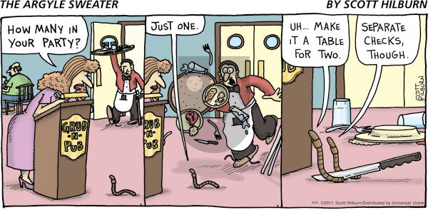 The Argyle Sweater on Sunday September 25, 2011 Comic Strip