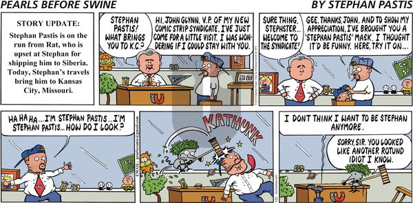 Pearls Before Swine on Sunday January 22, 2012 Comic Strip