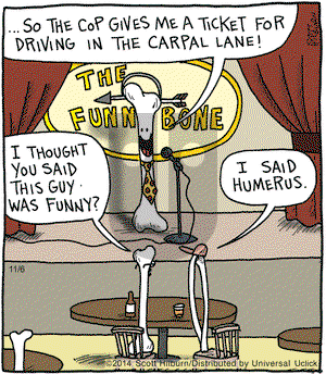 The Argyle Sweater on Thursday November 6, 2014 Comic Strip